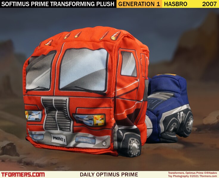 Daily Prime   Transformers Softimus Prime Transforming Plush  (2 of 2)